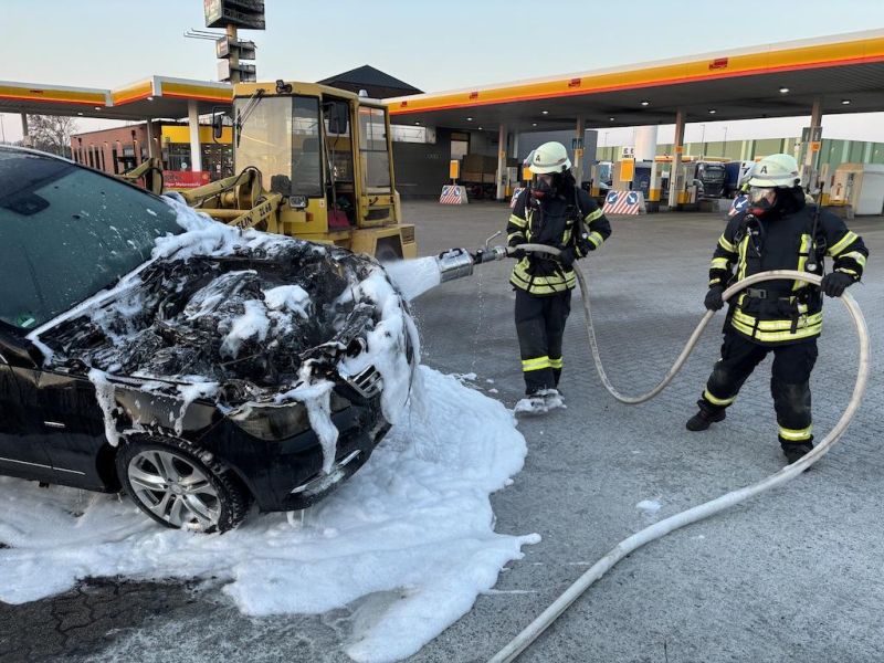 Kraftfahrzeugbrand klein (FK1)