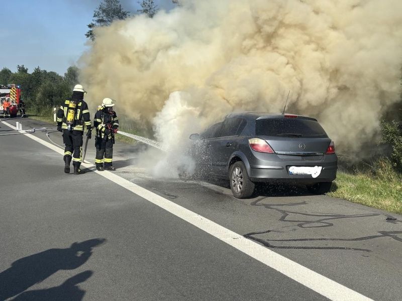Kraftfahrzeugbrand klein (FK1)