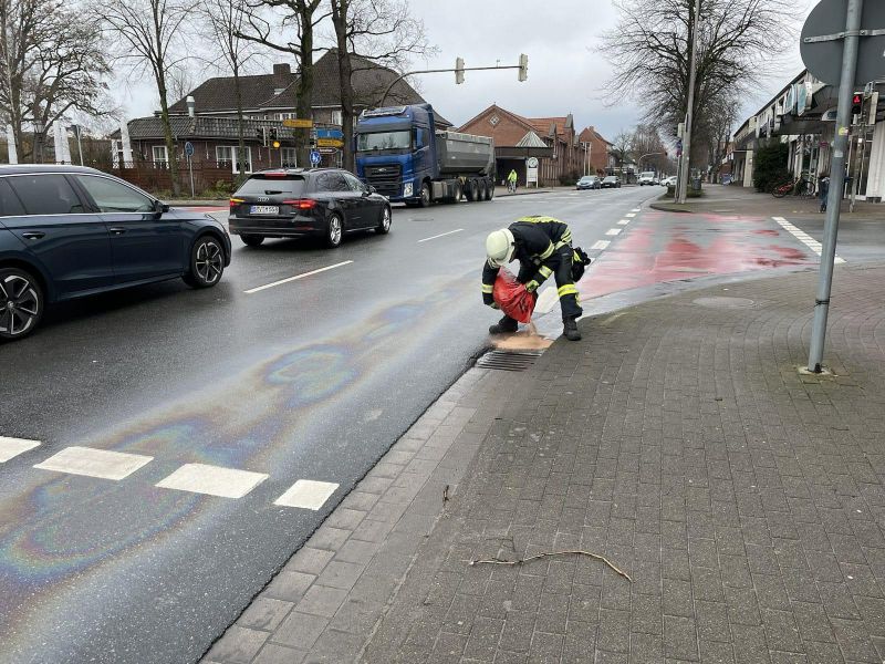 Technische Hilfeleistung - Straßenverunreinigung (THS)