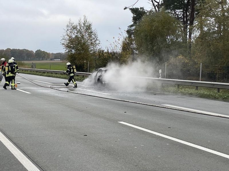 Kraftfahrzeugbrand klein (FK1)